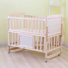 2020 most popular pine wood baby crib