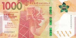 Hong Kong BOC new 1,000-dollar note (B825a) confirmed – BanknoteNews