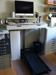 If you've been convinced to switch to a standing desk, you might have been deterred by the cost and small size of. Ikea Hack Treadmill Desk Ikea Hack Standing Desk