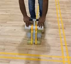 sports court marking and painting