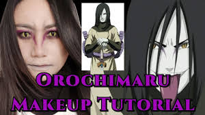 orochimaru makeup tutorial