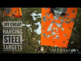 how to make steel targets easy