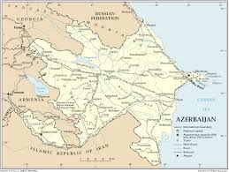 Azerbaijan map by googlemaps engine: Azerbaijan Railway Map