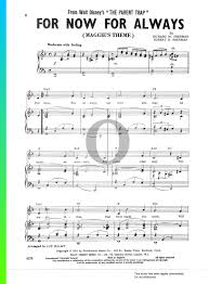 Our mission we believe that playing piano is transformative, that learning should be fun, and that music has the power to bring people together. For Now For Always Maggie S Theme Sheet Music Piano Voice Pdf Download Streaming Oktav
