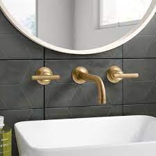 Wall Mounted Bathroom Faucet Finish