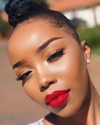 rode lippen make up tutorial zwarte vrouwen