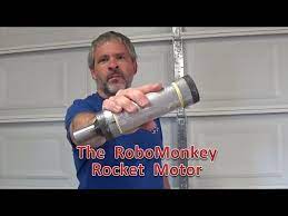 homemade metal rocket motor you
