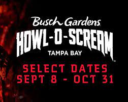 busch gardens howl o scream 2023