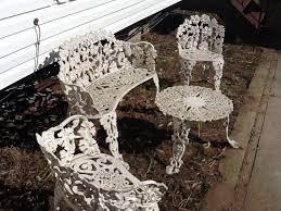 antique cast iron garden furniture 500