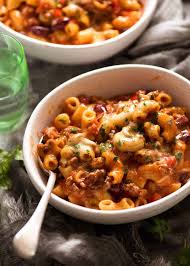 And one of our favorite things to pair with other meatless foods is… you guessed it… macaroni and cheese! Chili Mac And Cheese Recipetin Eats