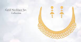 22k gold necklace sets with