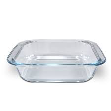 0 9l Square Tempered Glass Bakeware