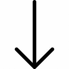 Arrow, arrow down, arrow symbol, arrows, direction, down, navigation icon -  Download on Iconfinder