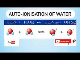Grade 12 Acid Base Auto Ionisation Of