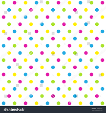 Royalty Free Stock Illustration Of White Background Colorful Dots