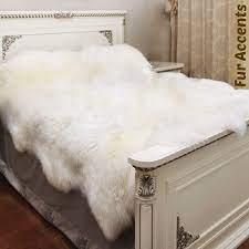 faux fur bedding