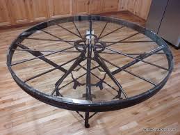 Wagon Wheel Table Rueda De Carreta