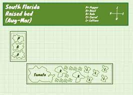 florida vegetable garden layout