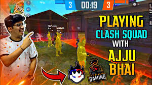 Players freely choose their starting point with their parachute, and aim to stay in the safe zone for as long as possible. Free Fire Tsg Playing Clash Squad With Ajju Bhai Unbelievable Game Live Reaction Youtube