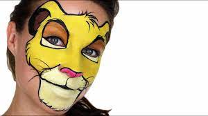 simba the lion king face painting