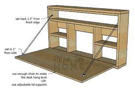 This is a great guideline for you if you want to make a wall mounted desk in your home. More Like Home Diy Desk Series 9 Fold Down Wall Desk