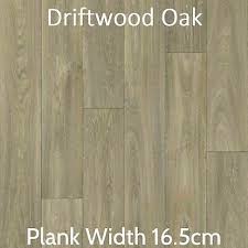 driftwood oak wood effect vinyl roll