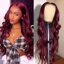 Anyways let me tell you guys that burgundy hair brings a different glow. 99j Burgundy Body Wave Hair 13x4 Lace Front Wigs Supernova Hair