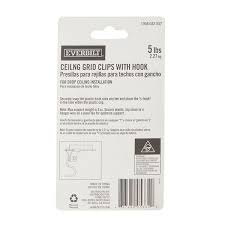 everbilt ceiling grid clips with 2 25