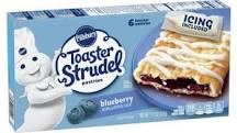 What are all the flavors of Toaster Strudel?