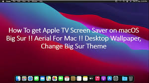 how to set apple tv screen saver on