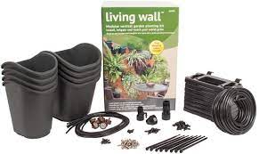 Vertical Garden Planting Kit Walnut