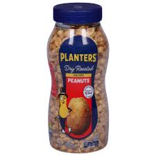 planters peanuts dry roasted salted