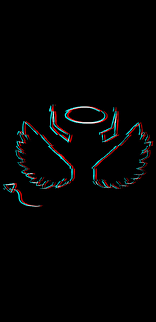 See the handpicked smiley face black background images and share with your frends and social sites. Demon Angel Dark Wallpaper Iphone Dark Wallpaper Glitch Wallpaper