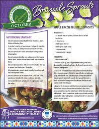 brussels sprouts community health