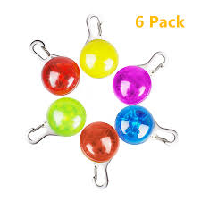Water Resistant Clip On Dog Cat Collar Led Lights Collar Light Collar Charms 6pcs Upgraded 6 Colors Led Dog Collar Safety Night For Walking Light Up Dog Collar 5 Flashing Modes Battery Included