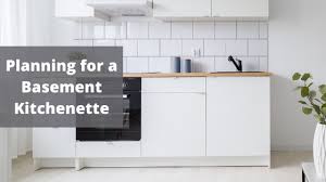 Planning For A Basement Kitchenette In