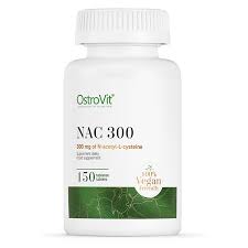 N acetyl cysteine (nac) is an amino acid that is useful to you to make glutathione in your body. Ostrovit Nac 300 Mg 150 Tabs 3 87 Ostrovit Com