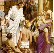 Resultado de imagem para jesus cura a sogra de pedro