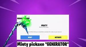 If you really want to play fortnite, you're out of luck. Minty Pickaxe Code Generator Fortnite News