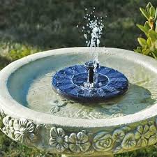 The simplest variant is just to cut off the top of the plastic bottle (preferably 5 or 6 liters). Solarsplash Solar Water Fountain Birdbath With Battery Backup Upgraded Simply Novelty