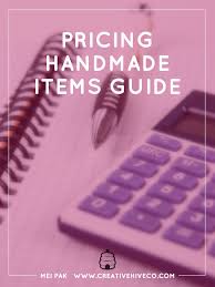 Pricing Handmade Items Guide