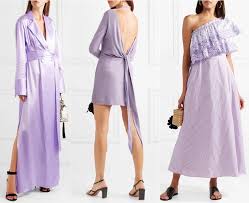 what color shoes with a lavender dress