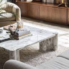 Marble Coffee Table Living Room
