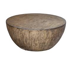 14 beautiful round wooden drum coffee