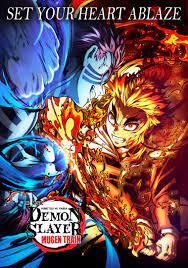 Full movie online free tanjiro kamado, joined with inosuke hashibira, a boy raised by boars who wears a boar's head, and zenitsu agatsuma, a scared boy who reveals his true power when he sleeps, boards the infinity train on a new mission with the fire hashira, kyojuro. Demon Slayer Kimetsu No Yaiba The Movie Mugen Train Anime Official Usa Website