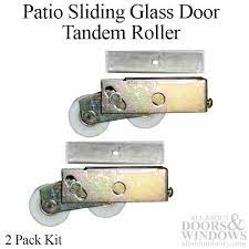 Tandem Patio Sliding Glass Door Roller