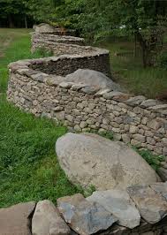 Exterior Wall Art Dry Stone Wall