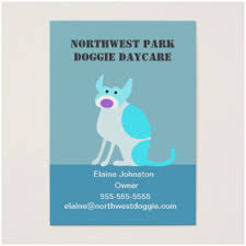 Daycare Business Cards Ideas Cute Doggie Daycare Gifts T Shirts Art