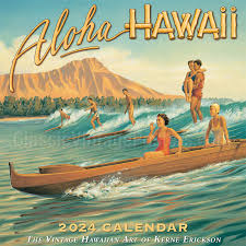 Aloha Hawaii 2024 Wall Calendar