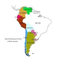 And South Blank Map Latin American Countries Lookyourbest Info